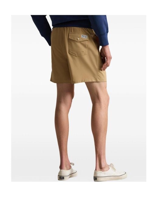 Polo Ralph Lauren Natural Drawstring Swim Shorts for men
