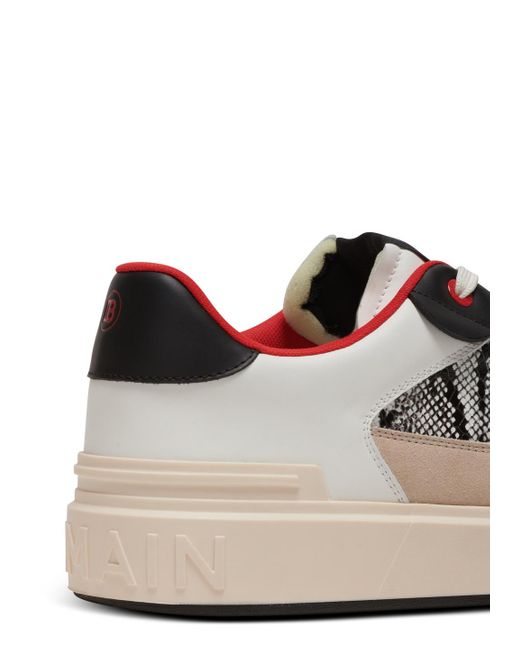Balmain Multicolor B Court Flip Sneakers for men