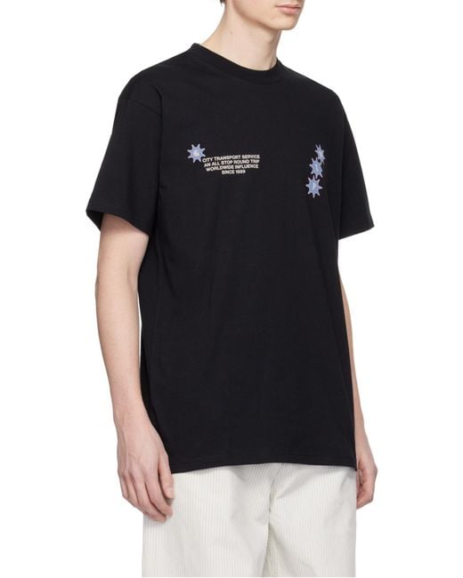 Carhartt Black Wip Graphic Print T-Shirt for men