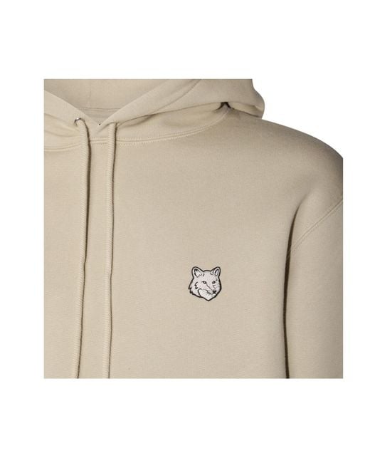 Maison Kitsuné Natural Cotton Sweatshirt for men