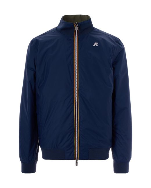 K-Way Green Arsene Reversible Jacket