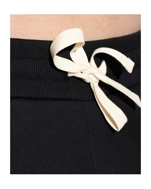 Jil Sander Blue Drawstring Cuffed Joggers for men