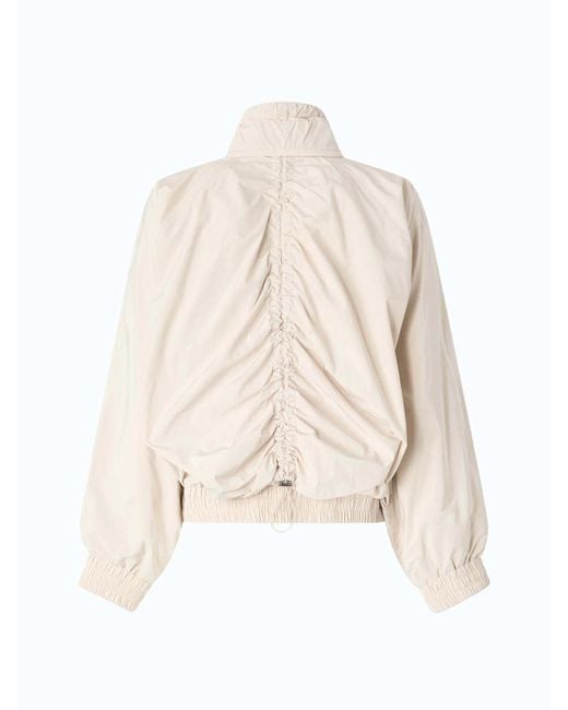 Pinko Natural Oversized Blouson Jacket With Drawstring