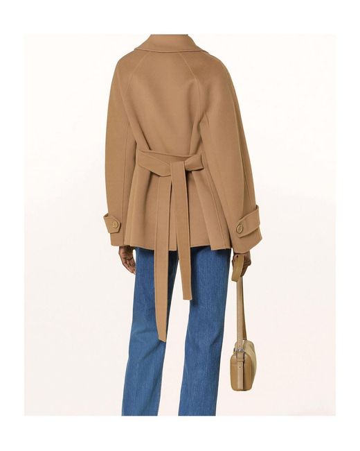 Max Mara Brown 'S Smmloius Belted Coat