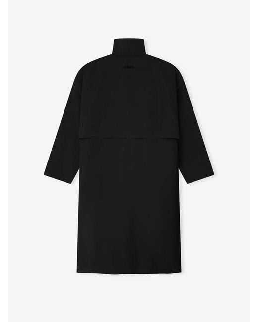 Fear Of God Black Essentials Active Trace Trench Coat for men