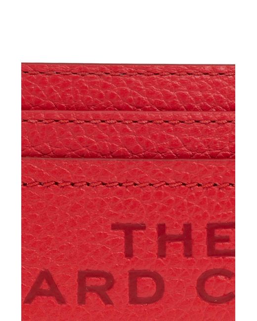 Marc Jacobs Purple Logo Card Holder