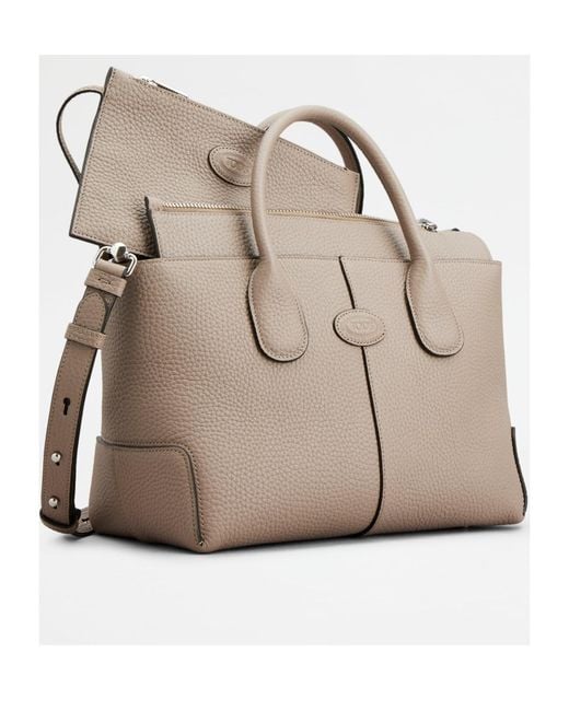 Tod's Natural Di Small Tote Bag