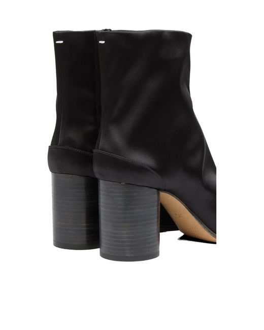 Maison Margiela Black Tabi Heeled Ankle Boots