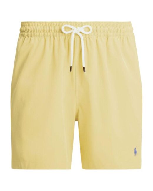 Polo Ralph Lauren Yellow Traveller Classic Swimming Trunks for men