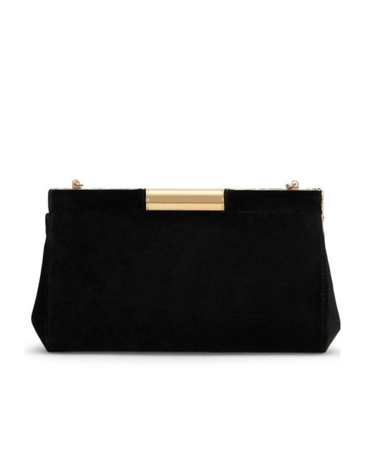 Dolce & Gabbana Black Marlene Medium Shoulder Bag