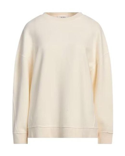 Max Mara Natural Long-Sleeved Knitwear
