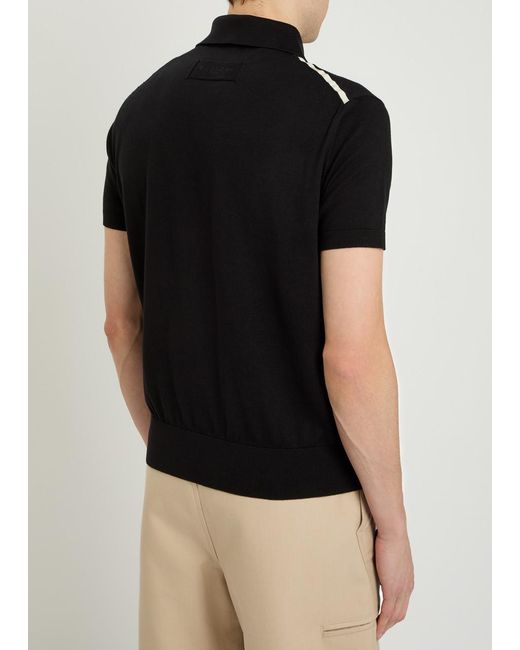 Givenchy Black Short Sleeves Shoulder Inserts for men