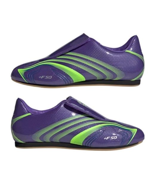 Adidas Originals Blue Taekwondo F50 Shoes for men