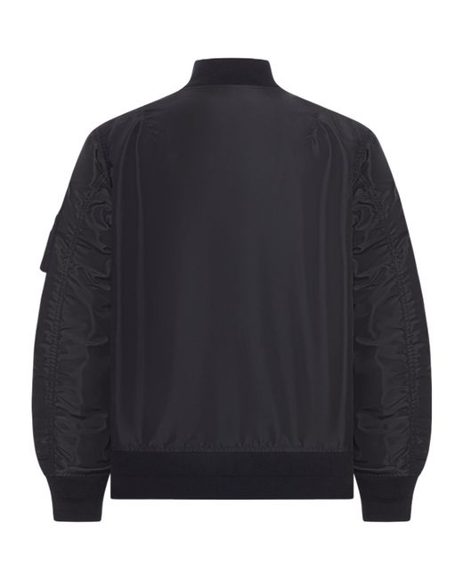 Sacai Black Twill Blouson for men