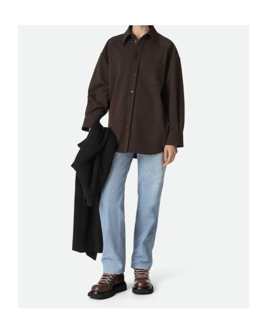 Bottega Veneta Brown Lug Hiking Ankle Boots
