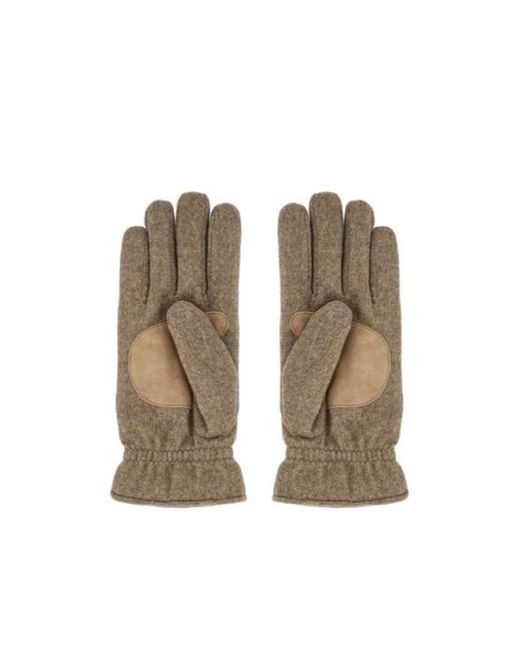 Loro Piana Natural Ashford Gloves for men