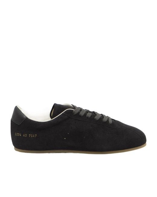 Common Projects Black Driving Lace-Up Sneakers for men