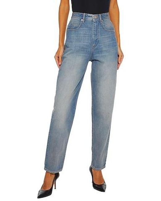 Isabel Marant Blue Tapered Jeans