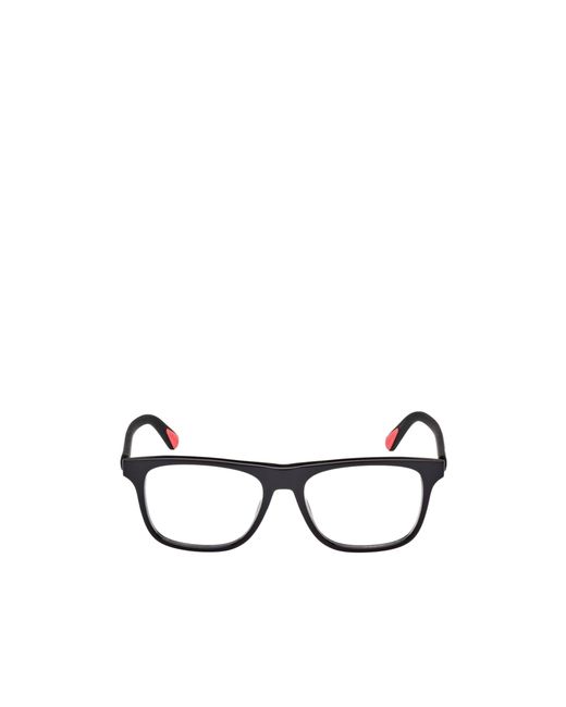 Moncler White Eyewear Rectangular Glasses And Frames for men