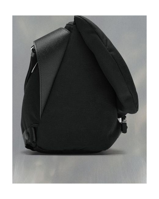 Maison Margiela Black Glam Slam Sport Cycle Zipped Messenger Bag