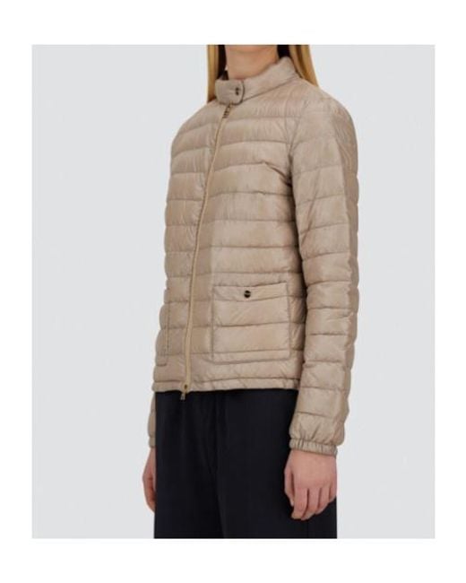 Herno Brown Quilted Down Jacket