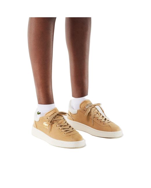 Lacoste Natural Suede Lowtop Sneaker