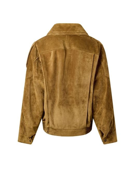 Saint Laurent Green Collared Jacket