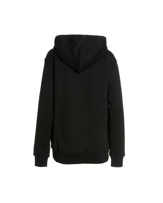 Moschino Black Bugs Bunny Print Hoodie