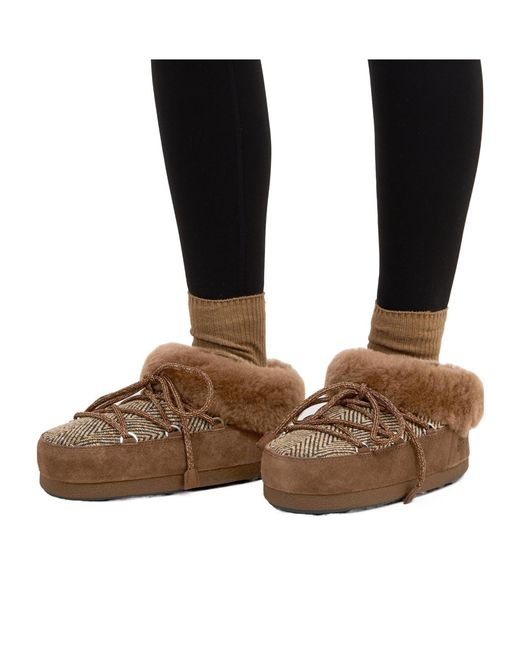 Moon Boot Brown Short Shaft Snow Boots