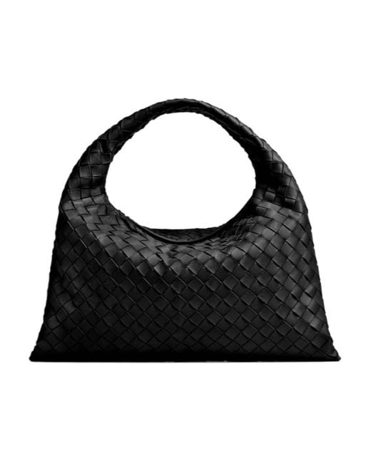 Bottega Veneta Black Hop Small Shoulder Bag