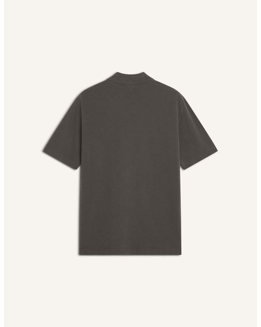 Maison Kitsuné Gray Maison Kitsuné Dreaming Fox Comfort Polo Shirt for men