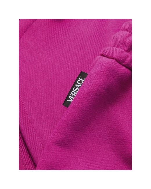 Versace Pink Drawstring Casual Shorts