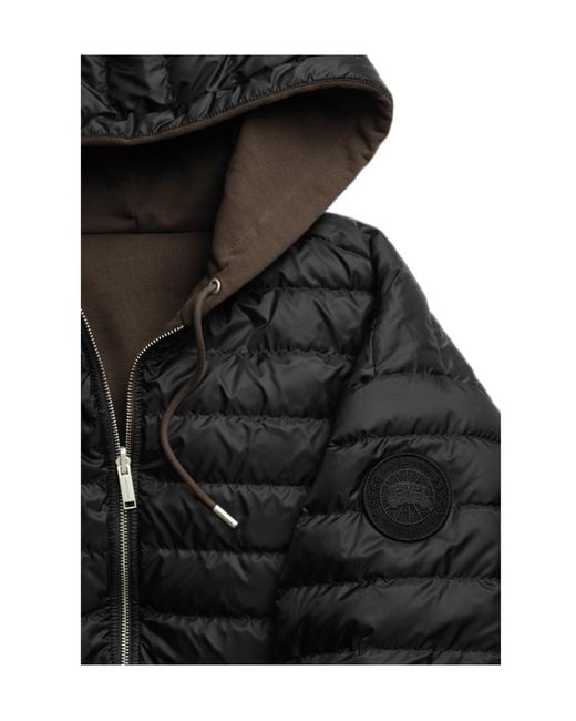 Canada Goose Brown Hooded Zip Jacket for men