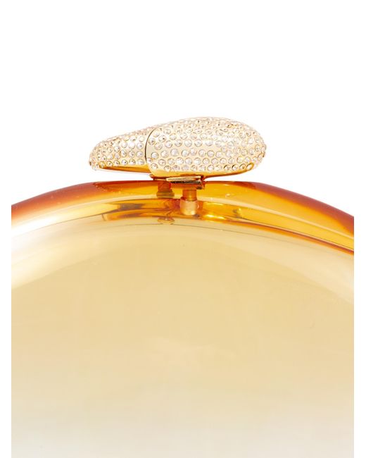Benedetta Bruzziches Yellow Ariel Bubble-Shaped Clutch