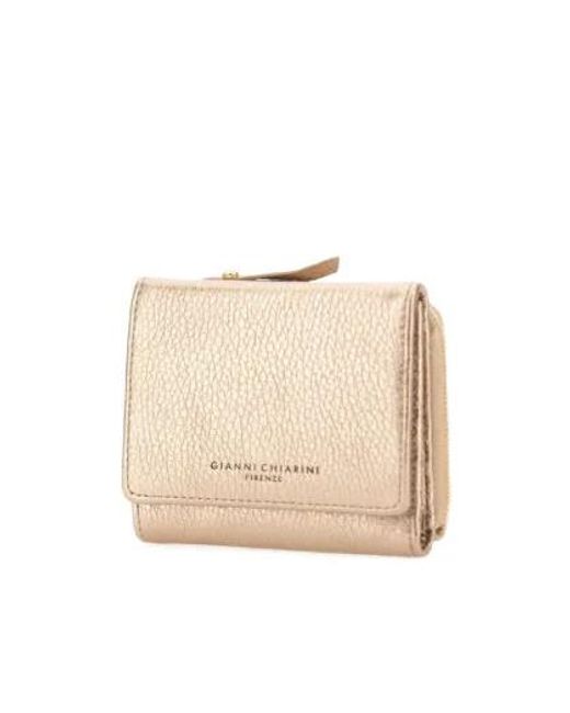 Gianni Chiarini Natural Compact Zip-Around Wallet