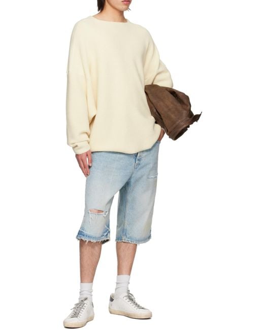Golden Goose Deluxe Brand White Superstar Low-Top Sneakers for men