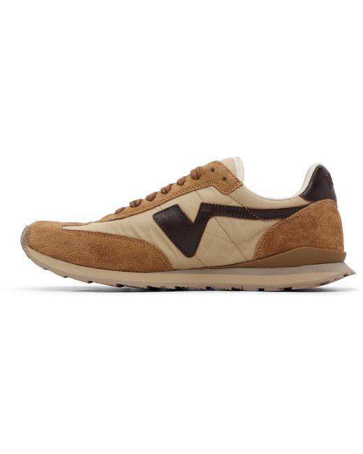 Visvim Brown Fkt Runner Sneakers for men