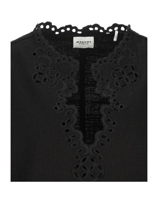 Isabel Marant Black Isabel Marant Étoile Shana Shirt