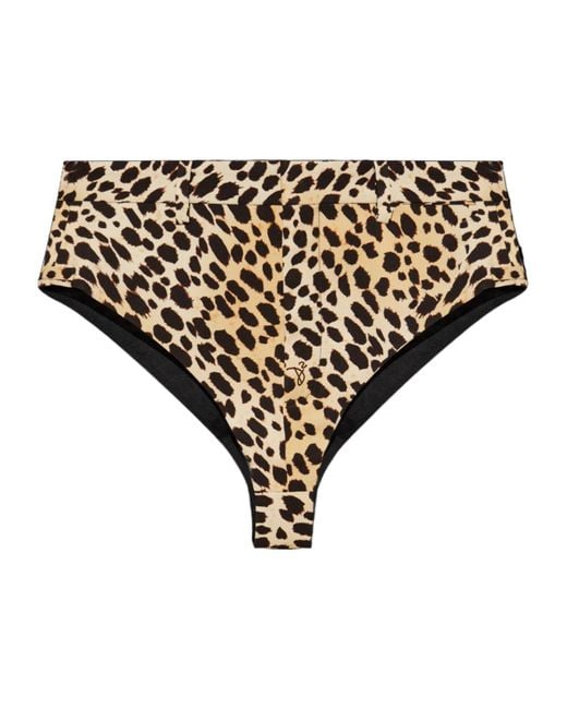 DSquared² Black X Bettter Leopard Printed Shorts