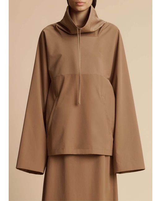 Khaite Brown Paulson Jacket