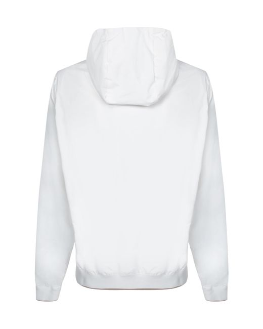 Moorer White Double-Sided Jacket for men
