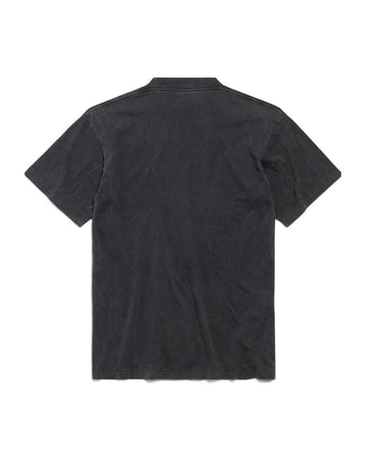 Balenciaga Black Standard T-Shirt for men