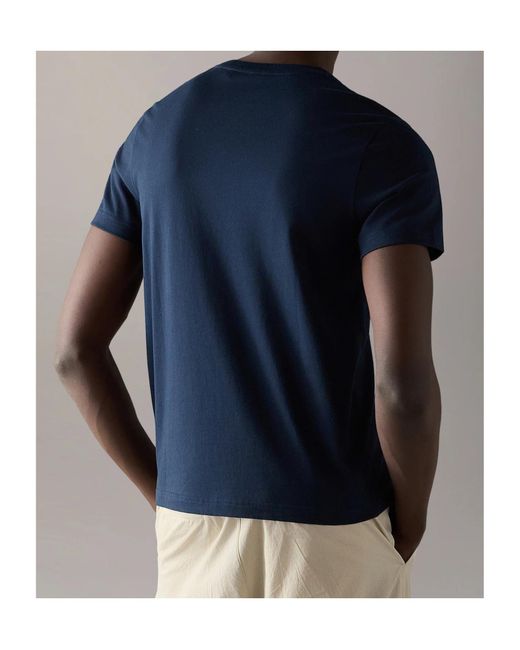 Moose Knuckles Blue Series Crescent T-Shirt for men