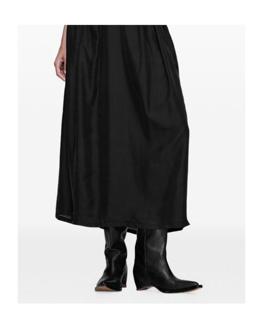 Maison Margiela Black Heel-Less Western Boots