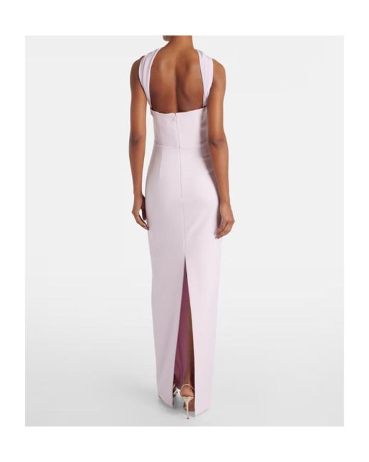 Roland Mouret Purple Cady Gown