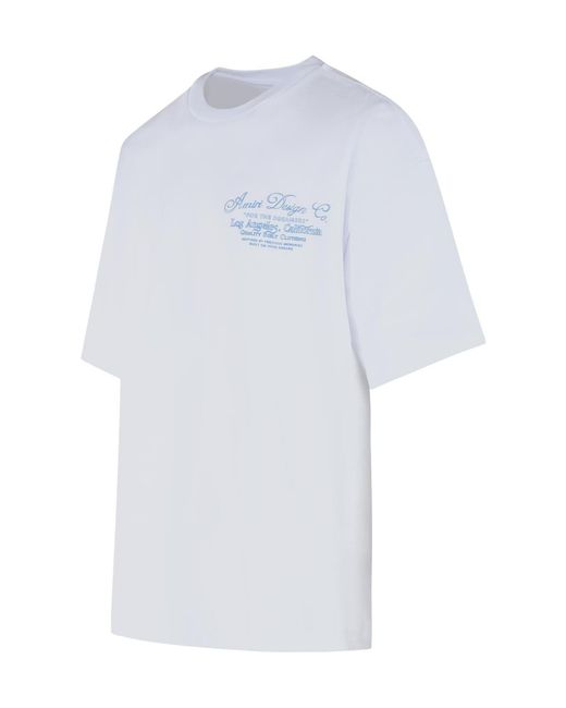 Amiri White 'Dreamers Chain' Cotton T-Shirt for men