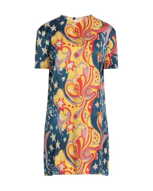 Marni Blue Flared Skirt