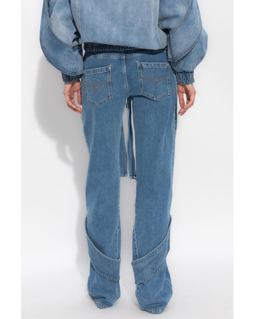 Blumarine Blue Pocket Jeans
