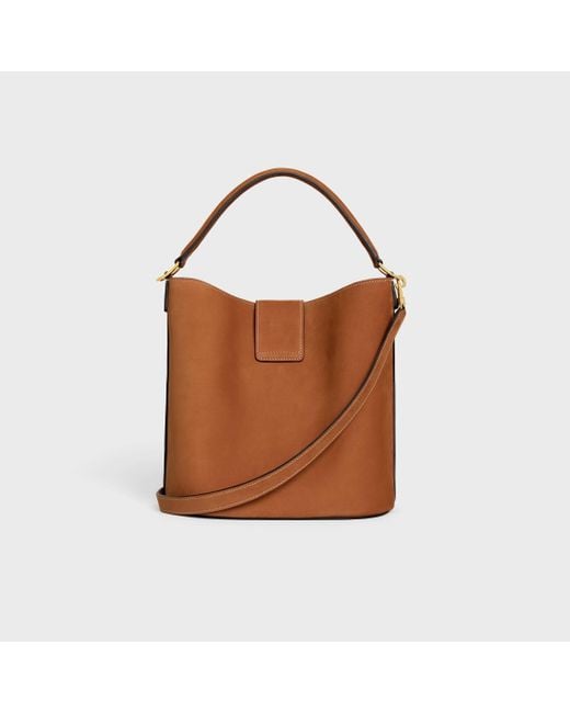 Céline Brown Medium Bucket Louise