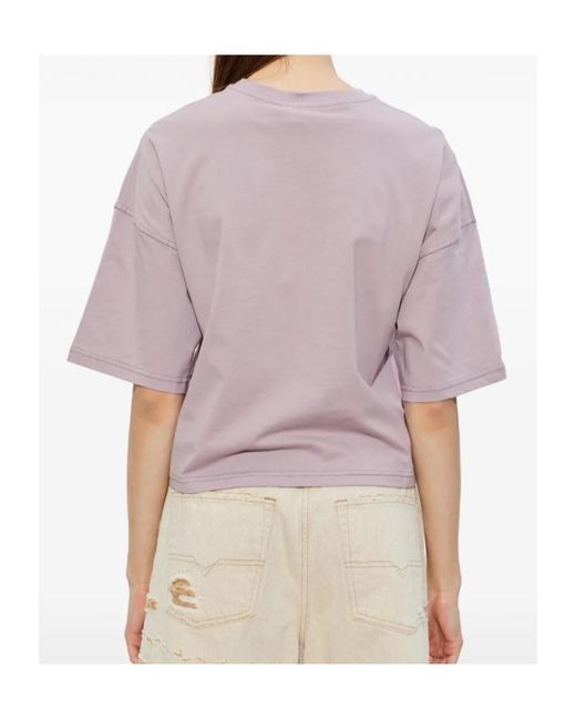 DIESEL Pink T-Cropyn-Aa1 T-Shirt